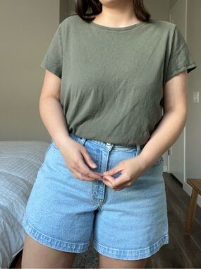 Olive green Universal Threads Cotton Large Tee